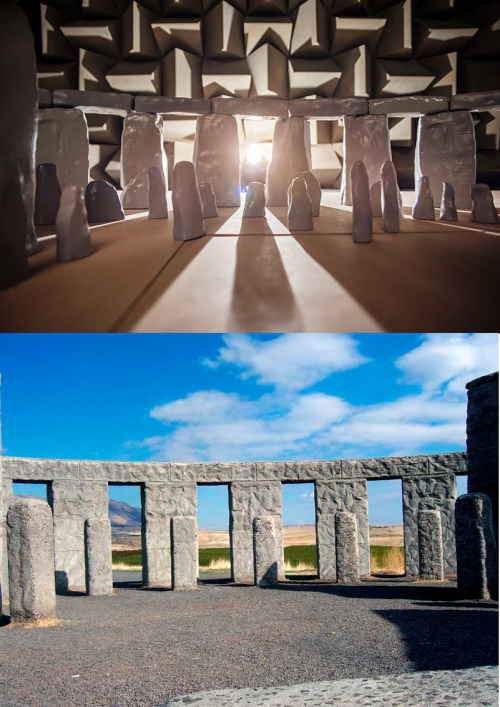 Maryhill vs Stonehenge model